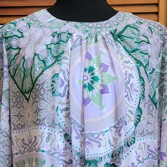 NWT Eva Mendes Floral Swing Dress Size Large (NY&CO) - Picture 2 of 10